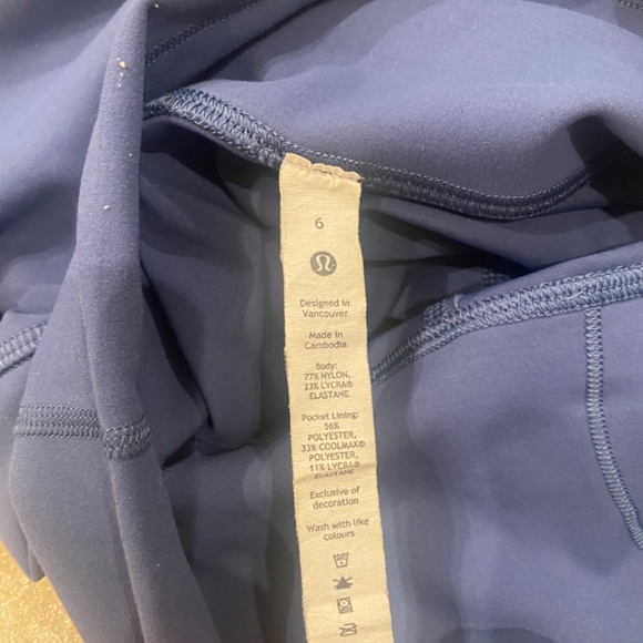 Wunder Under Lululemon leggings - Picture 2 of 3